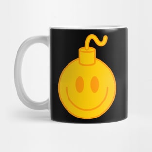 Bomb Happy Face Mug